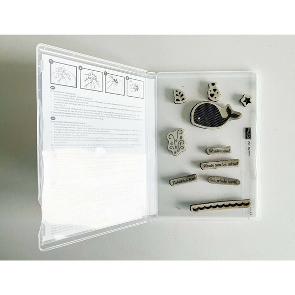 Stampin' Up! Oh Whale! Stamp Set Used - Picture 6 of 11